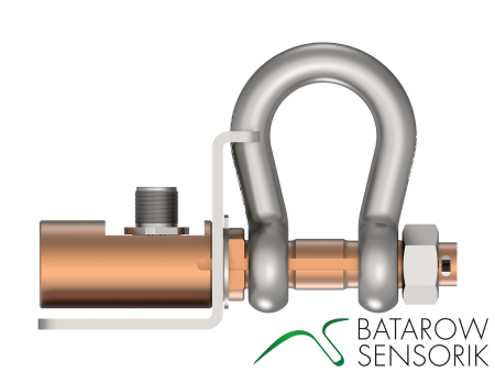         Perno de medici&oacute;n de fuerza         MB1303 G-4163 WLL 1,5 T Schäkelbolzen 